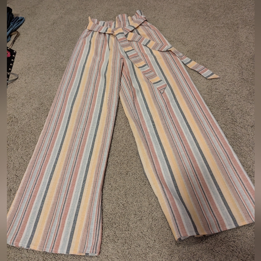 Gilli Wide leg linen pant